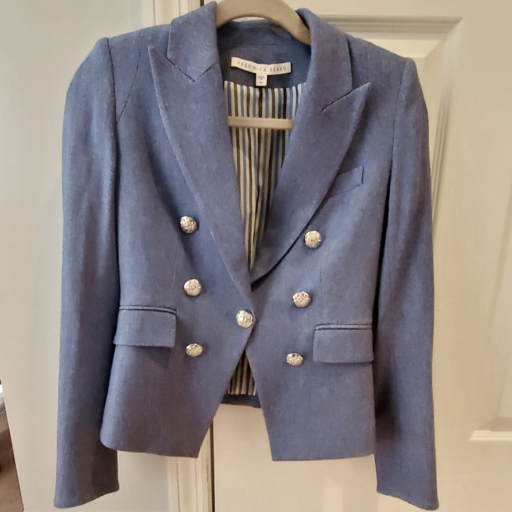 Hot Veronica blue blazer